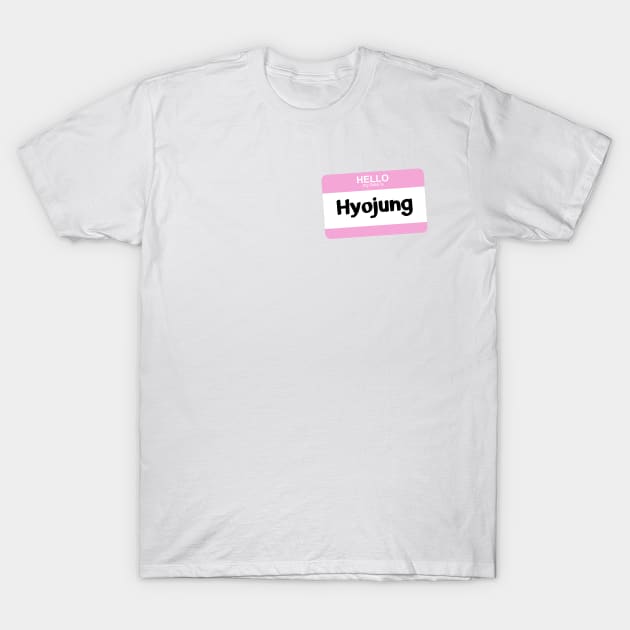 My Bias is Hyojung T-Shirt by Silvercrystal